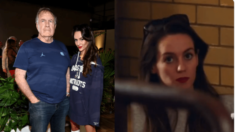 Bill Belichick Gets Blitzed By 24-Year-Old Girlfriend On Live TV