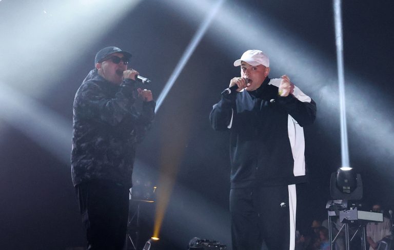 Kneecap respond to claims their Coachella stream was cut over anti-Thatcher chant