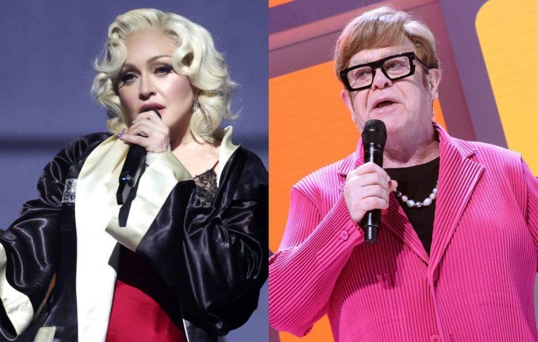 Madonna and Elton John end their long running feud: “We finally buried the hatchet”