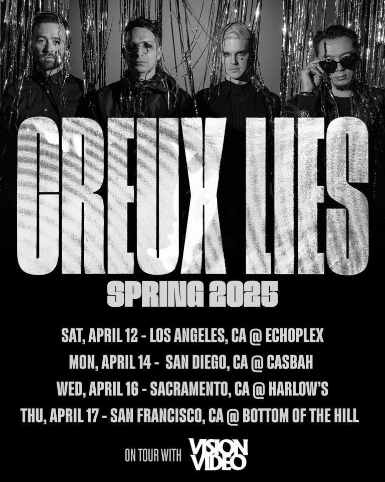 Sacramento Post-Punk Outfit Creux Lies Documents the Collapse in Dire New Single “Apocalypto”