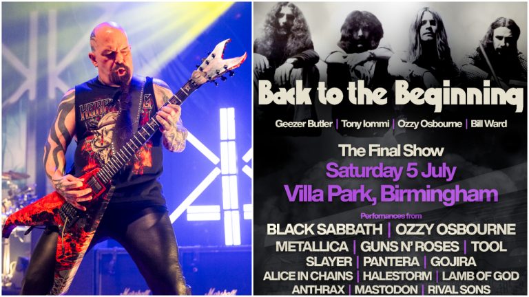 “It’s gonna be killer. What we’re doing is cool.” Kerry King has picked the Black Sabbath song that Slayer will cover at Sabbath’s Back To The Beginning show, and says it’s an “honour’ for Slayer to pay tribute to the Godfathers of Metal