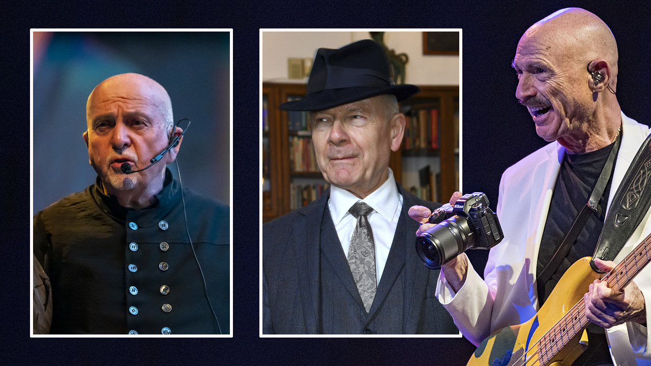 “He was riding a bicycle on stage. I had my camera on a tripod and, gee, what a coincidence – almost every night he’d knock it over!” Tony Levin on the differences between Peter Gabriel and Robert Fripp