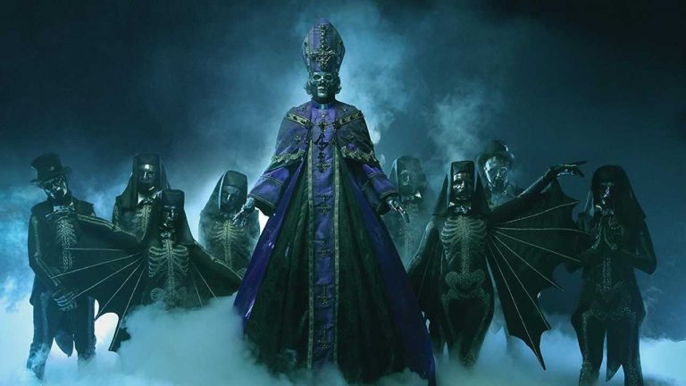 Power-stances at the ready, because Ghost have dropped their most 80s-coded single to date with the fist-pumping, hope-filled Peacefield