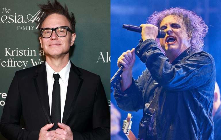 Blink-182’s Mark Hoppus recalls moment The Cure’s Robert Smith tried to “make out” with him