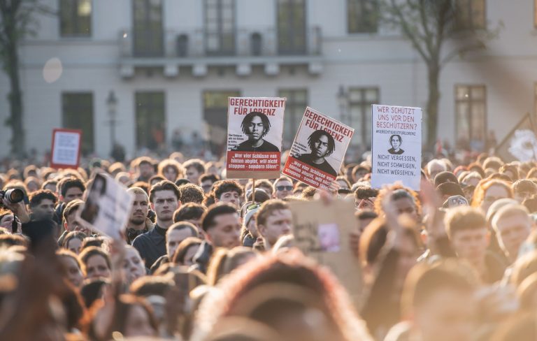 Thousands rally in Germany after police kill Black man outside nightclub