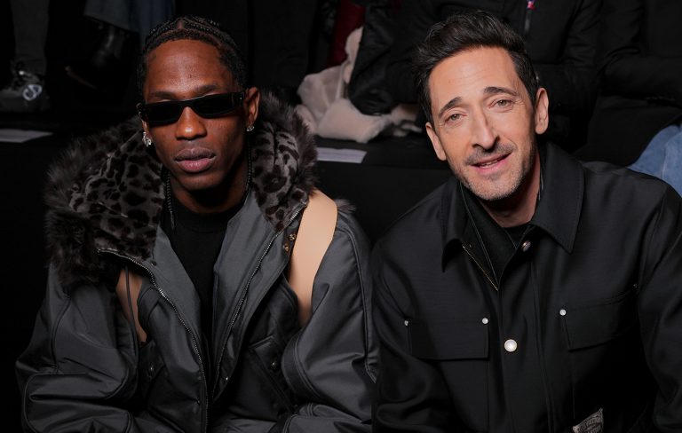 Travis Scott says Adrien Brody makes beats: “I’m like, ‘You got to send me some’”