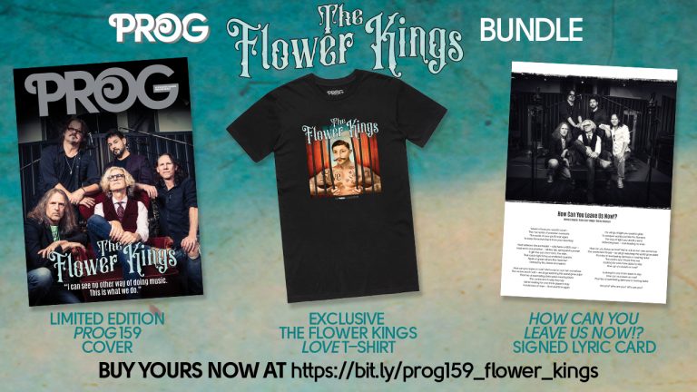 Exclusive The Flower Kings LOVE bundle with limited edition t-shirt on sale now