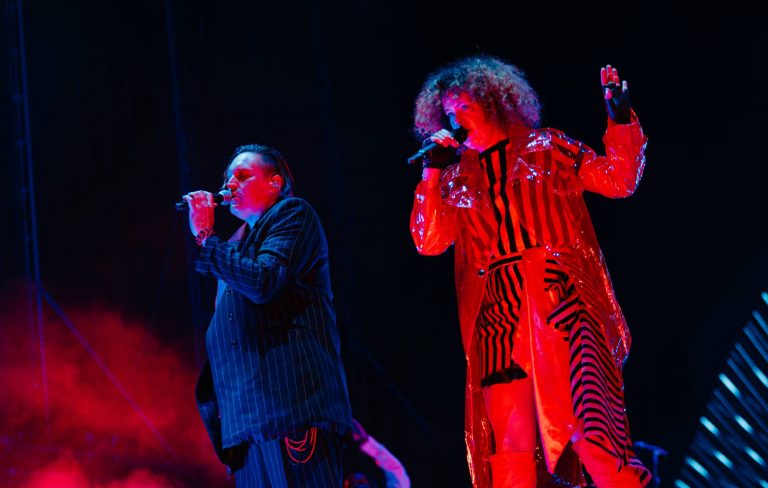 Watch Arcade Fire debut new songs as they kick off ‘Pink Elephant’ era at Mexico show