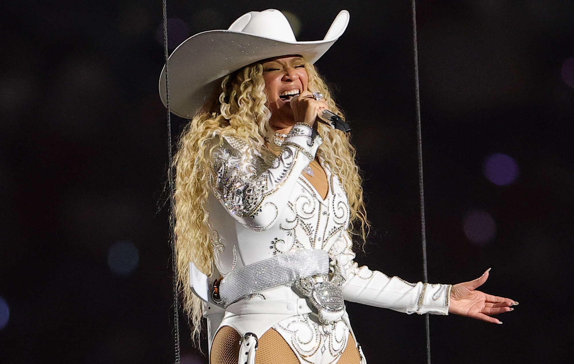Watch Beyoncé bring out rarely-seen daughter Rumi for the opening night of her ‘Cowboy Carter’ tour
