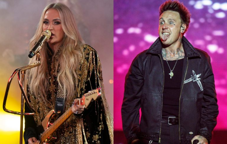 Watch Carrie Underwood join Papa Roach onstage for ‘Last Resort’ and more