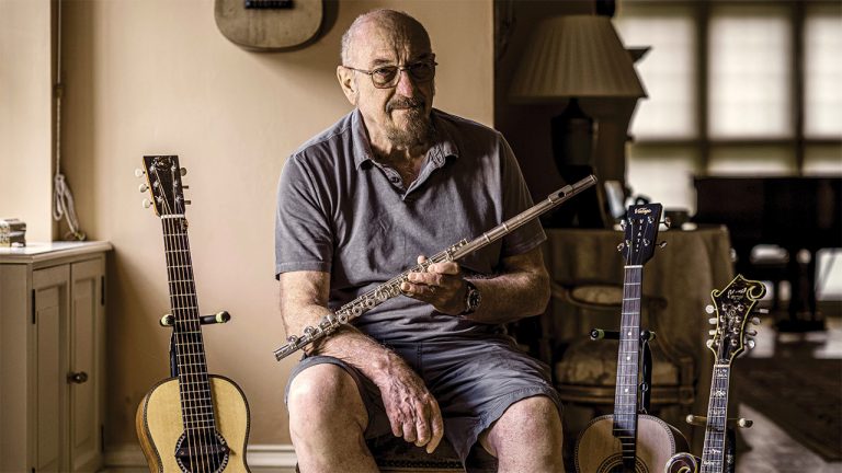 “Onstage everything had to be exaggerated. I took that to heart and overdid it… I was like Benny Hill with a flute!” Ian Anderson on Jethro Tull’s one-legged hammy past – and potential future as a stripped-down four-piece