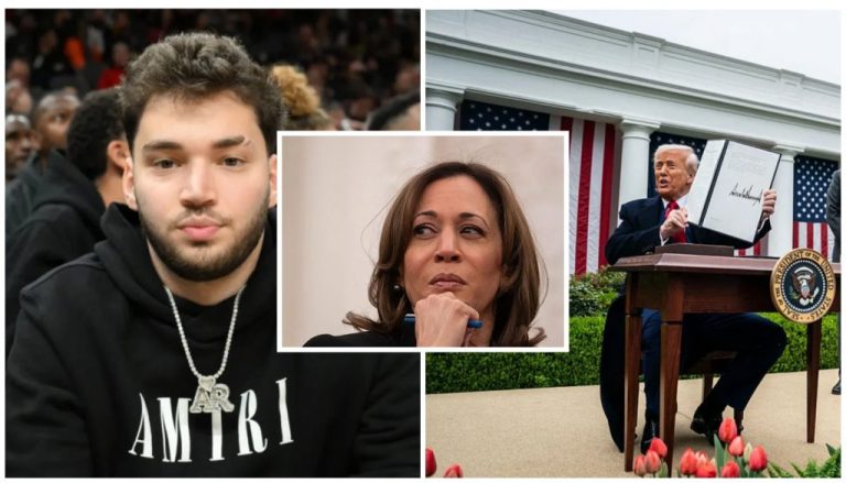 MAGA Fan Adin Ross Complains After Losing 8 Figures Because of Donald Trump’s Stupid Tariffs, Cries For Kamala Harris To Come Back