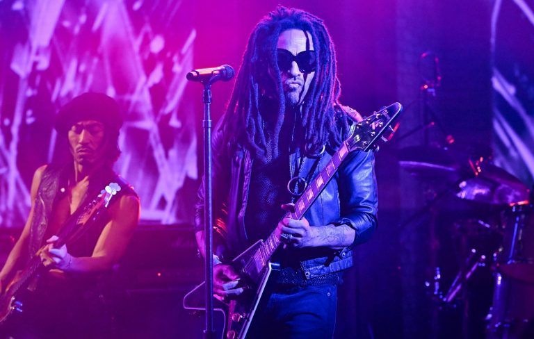 Lenny Kravitz has a private nightclub in his basement – watch a tour of his home 