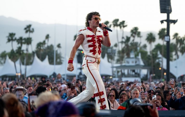 Benson Boone pranks Coachella crowd with Brian May cardboard cutout after Queen legend got a lukewarm reaction at the festival