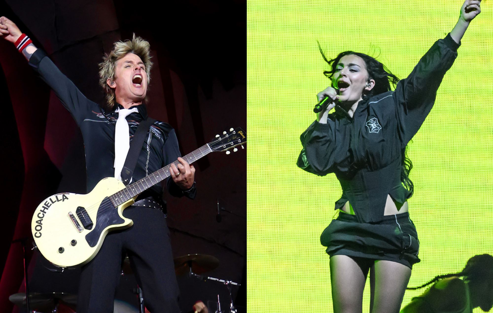Charli XCX ruffles Green Day fans’ feathers after sporting “Miss Should Be Headliner” sash at Coachella 2025 afterparty