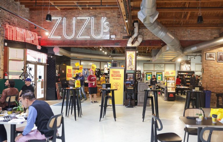 Car crashes into Billy Corgan’s Chicago tea shop for the second time in six months