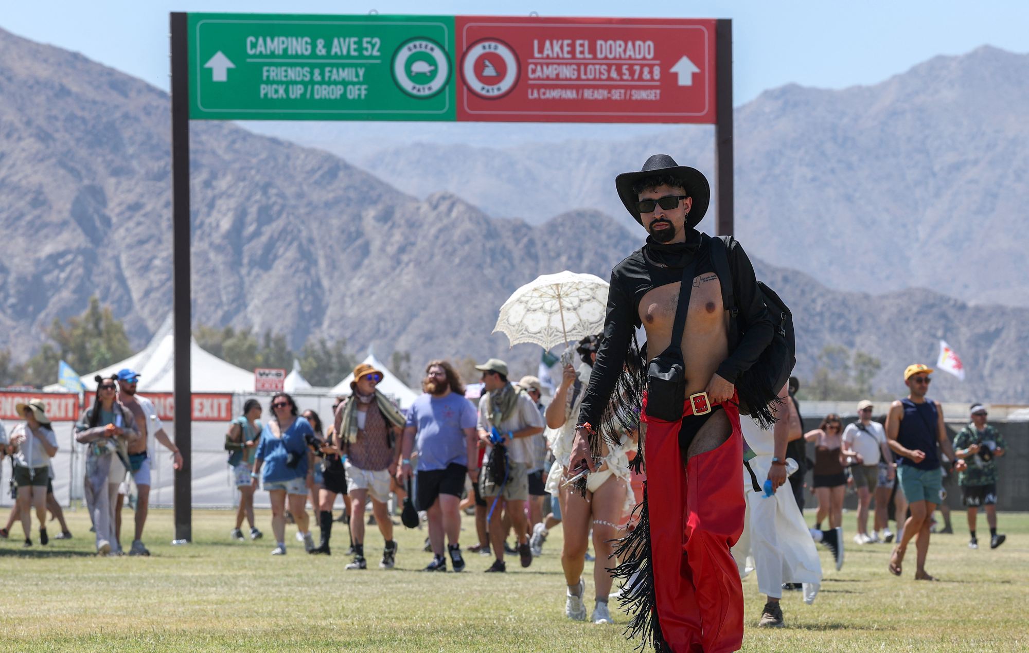 Festival-goers stuck in “horrendous” 12-hour traffic jam ahead of Coachella 2025