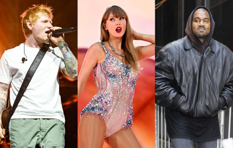 Ed Sheeran revisits Taylor Swift’s dig at Kanye West in throwback photo