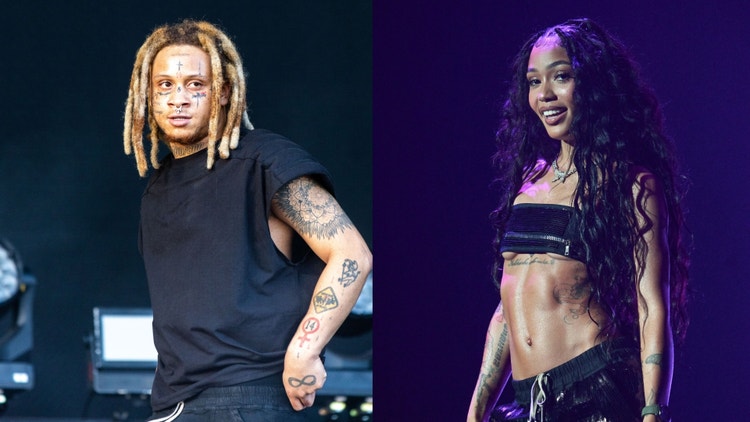 Trippie Redd Says He Didn’t Skip Coi Leray’s Baby Shower — Because It Hasn’t Happened Yet