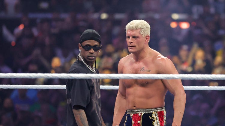 Watch Cody Rhodes Get His Revenge On Travis Scott At WrestleMania 41
