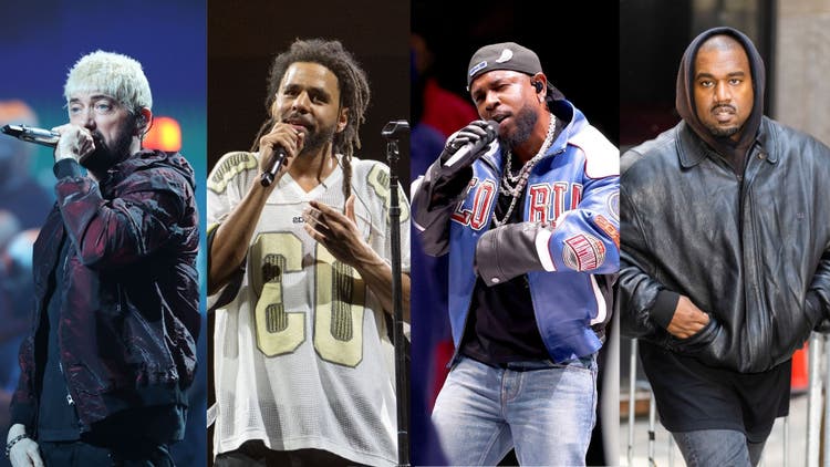 Is Eminem A Better Lyricist Than J. Cole and Kendrick Lamar? Ye Thinks So