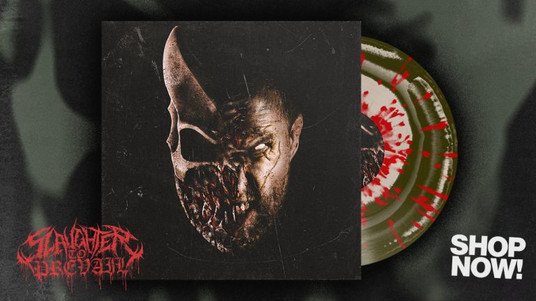 Order an exclusive Slaughter To Prevail Grizzly red splatter vinyl variant from the official Metal Hammer store (it comes with cool pop-up art too!)