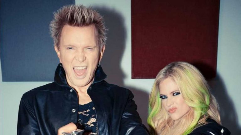 Billy Idol hooks up with Avril Lavigne for driving pop-punk anthem 77