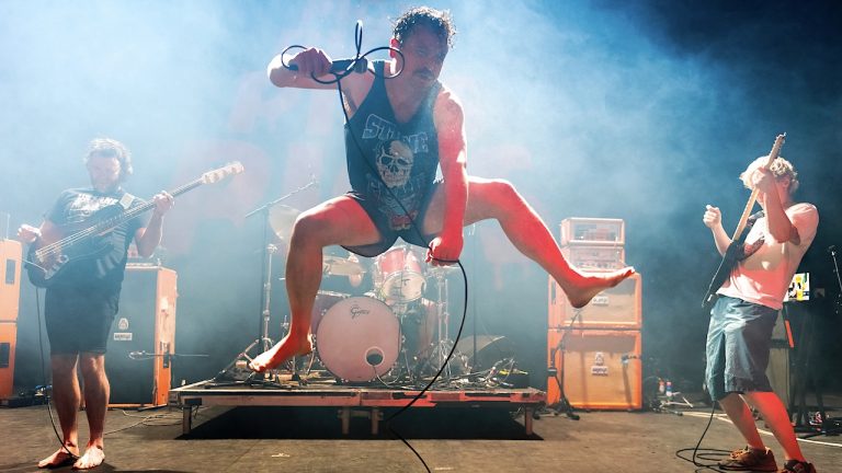 No, Pigs Pigs Pigs Pigs Pigs Pigs Pigs don’t regret choosing that name, and yes, that is El-P from Run The Jewels on their new single. Be advised: when Black Sabbath bow out this summer, this lot will officially be Britain’s best stoner/doom/psych band