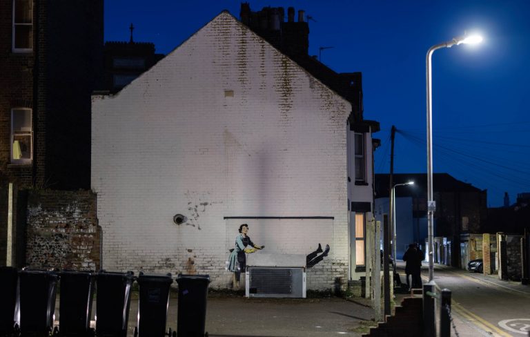 Rare video footage of Banksy’s team at work captured in Margate