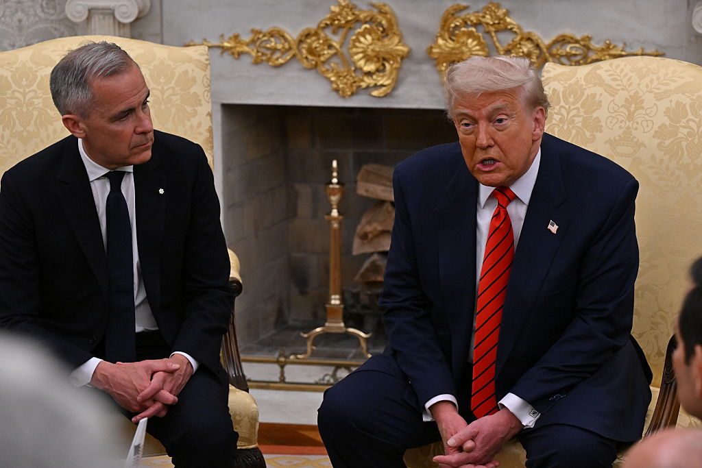 President Donald Trump & Canada PM Mark Carney’s Meeting Sparks Reactions On X
