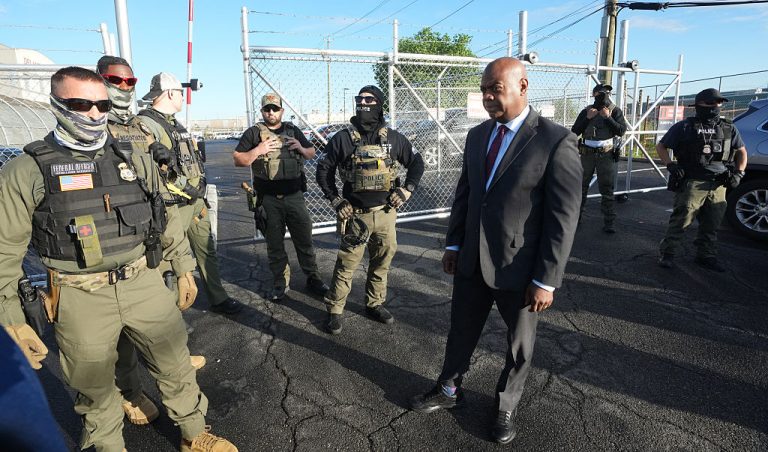 Newark Mayor Ras Baraka Arrested At ICE Detention Center, X Outraged