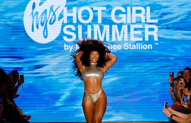 Megan Thee Stallion Debuts Her Swimwear Line At Miami Swim Week – And Looked TF Good
