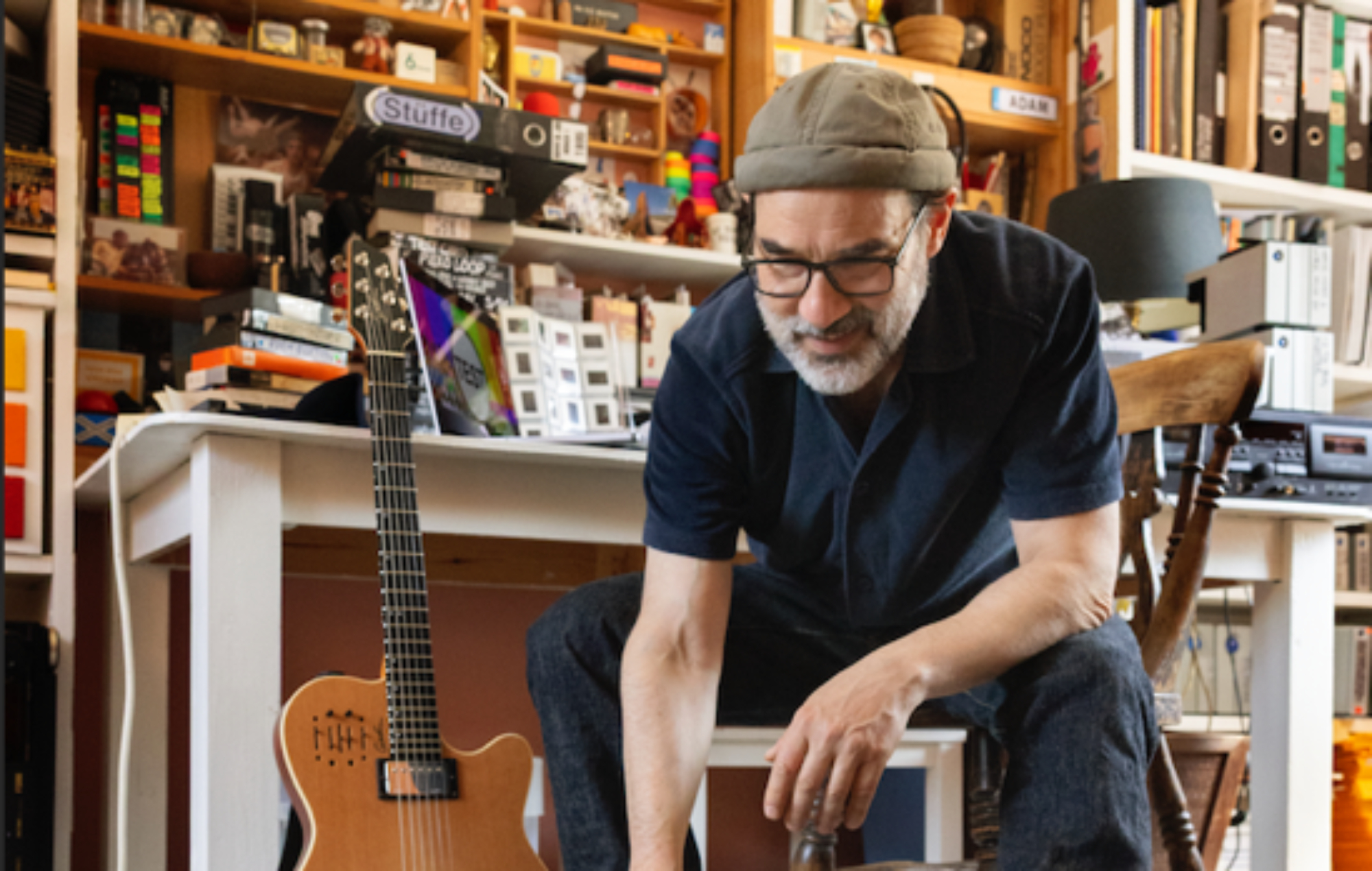 Adam Buxton teams up with Metronomy’s Joe Mount for debut album ‘Buckle Up’ and dreamy single ‘Pizza Time’