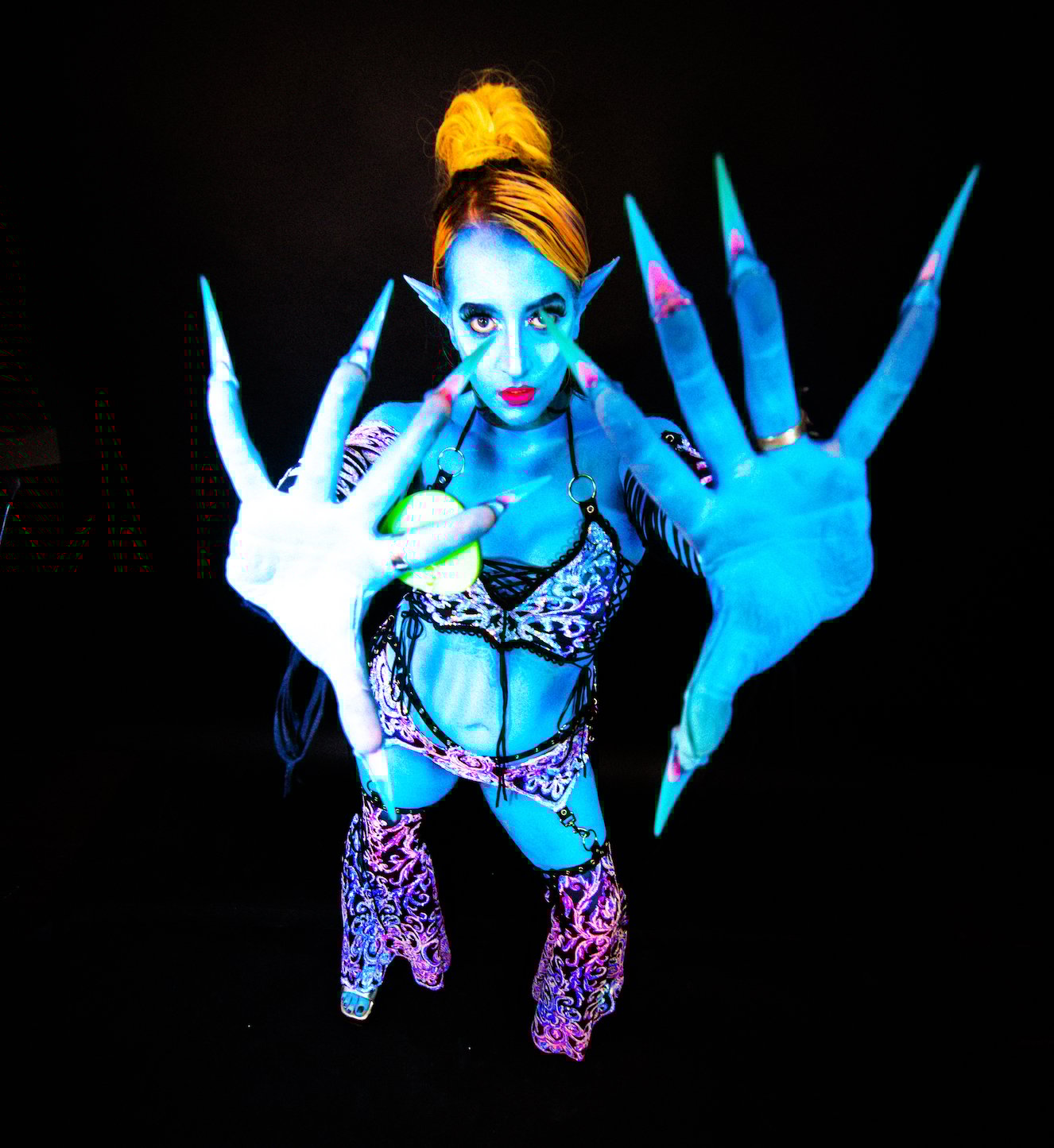 Alienatrix Beams up for a Techno-Darkwave Spa Treatment in her Video for “Dom Detox”