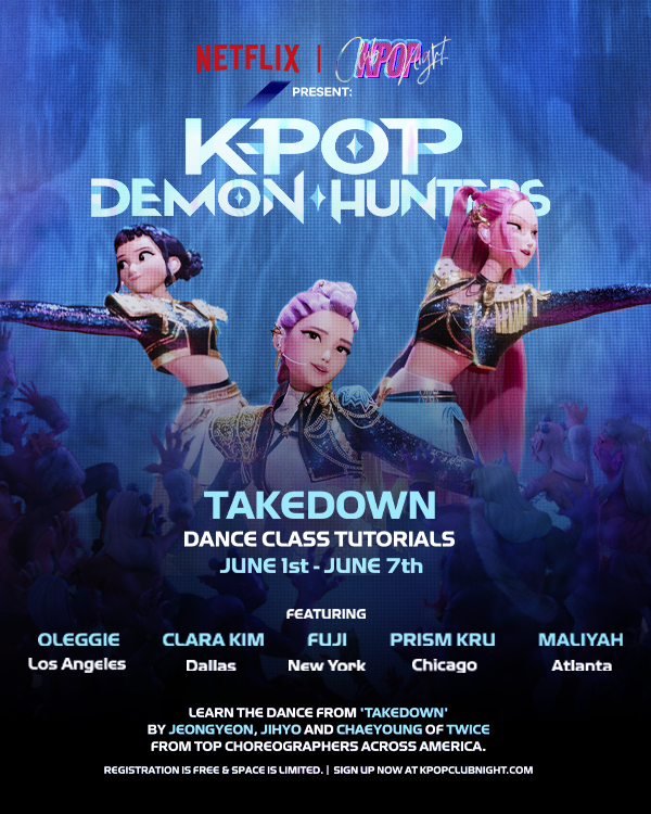 KPOP CLUB NIGHT ANNOUNCES A COLABORATION WITH NETFLIX