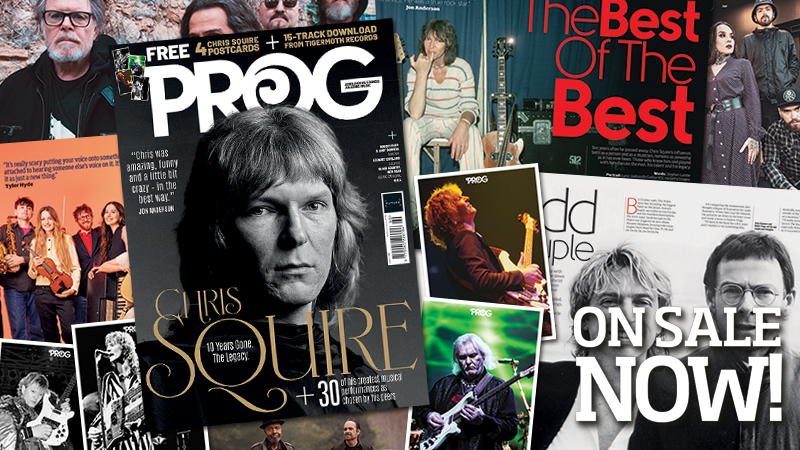 The legacy of Chris Squire remembered on the cover of the new issue of Prog, which is on sale now