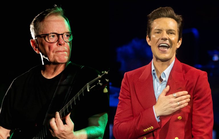 Watch The Killers’ Brandon Flowers join New Order for ‘Bizarre Love Triangle’ in Salt Lake City