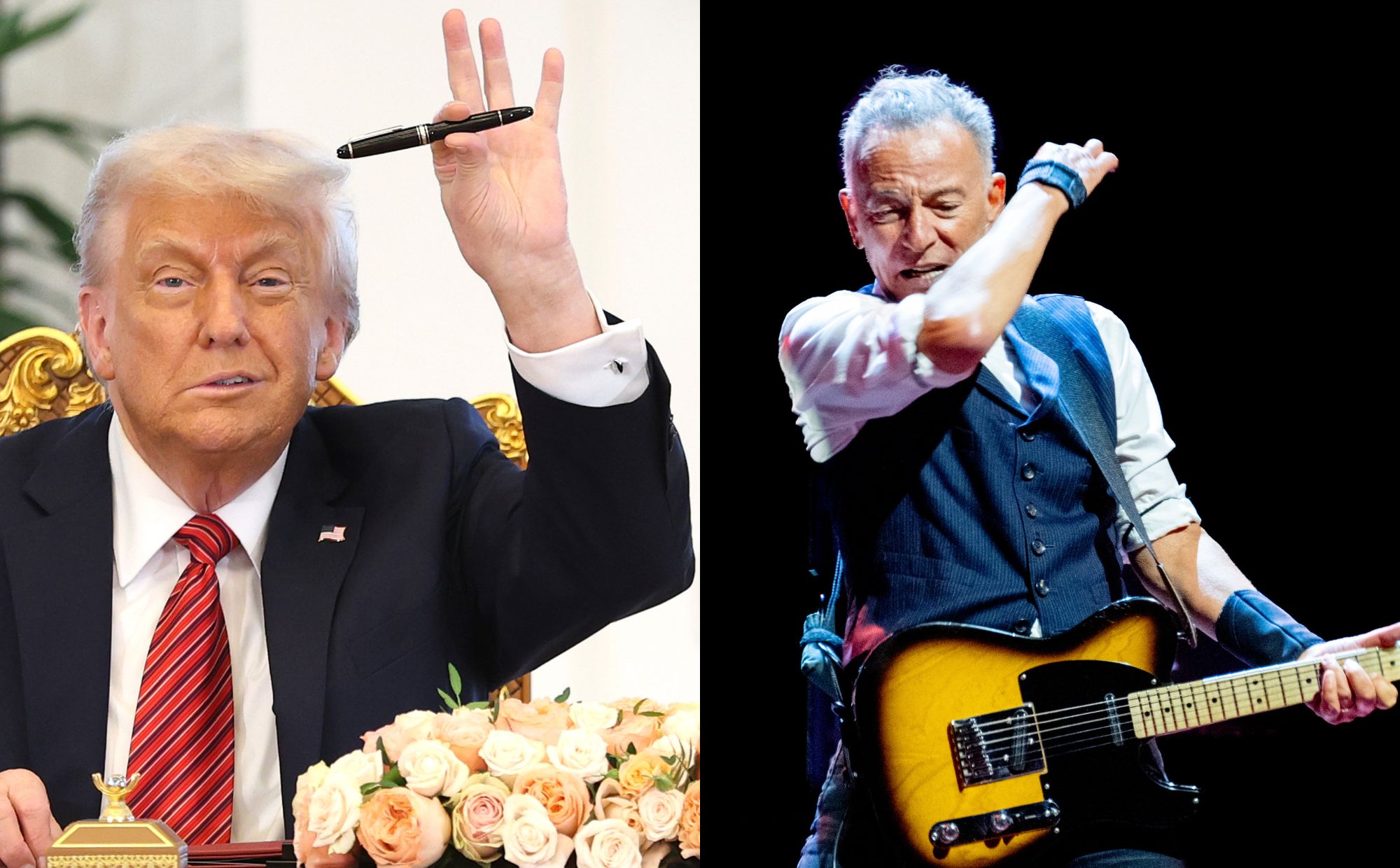 Donald Trump calls for “major investigation” into Bruce Springsteen and musicians who supported Kamala Harris