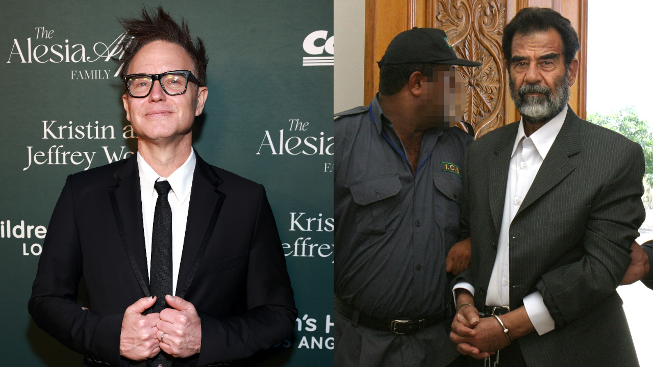 “I saved the world from Saddam Hussein.” Blink-182’s Mark Hoppus reveals his role in the US military’s capture of authoritarian Iraqi leader Saddam Hussein