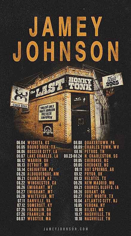 Jamey Johnson Announces The Last Honky Tonk Tour