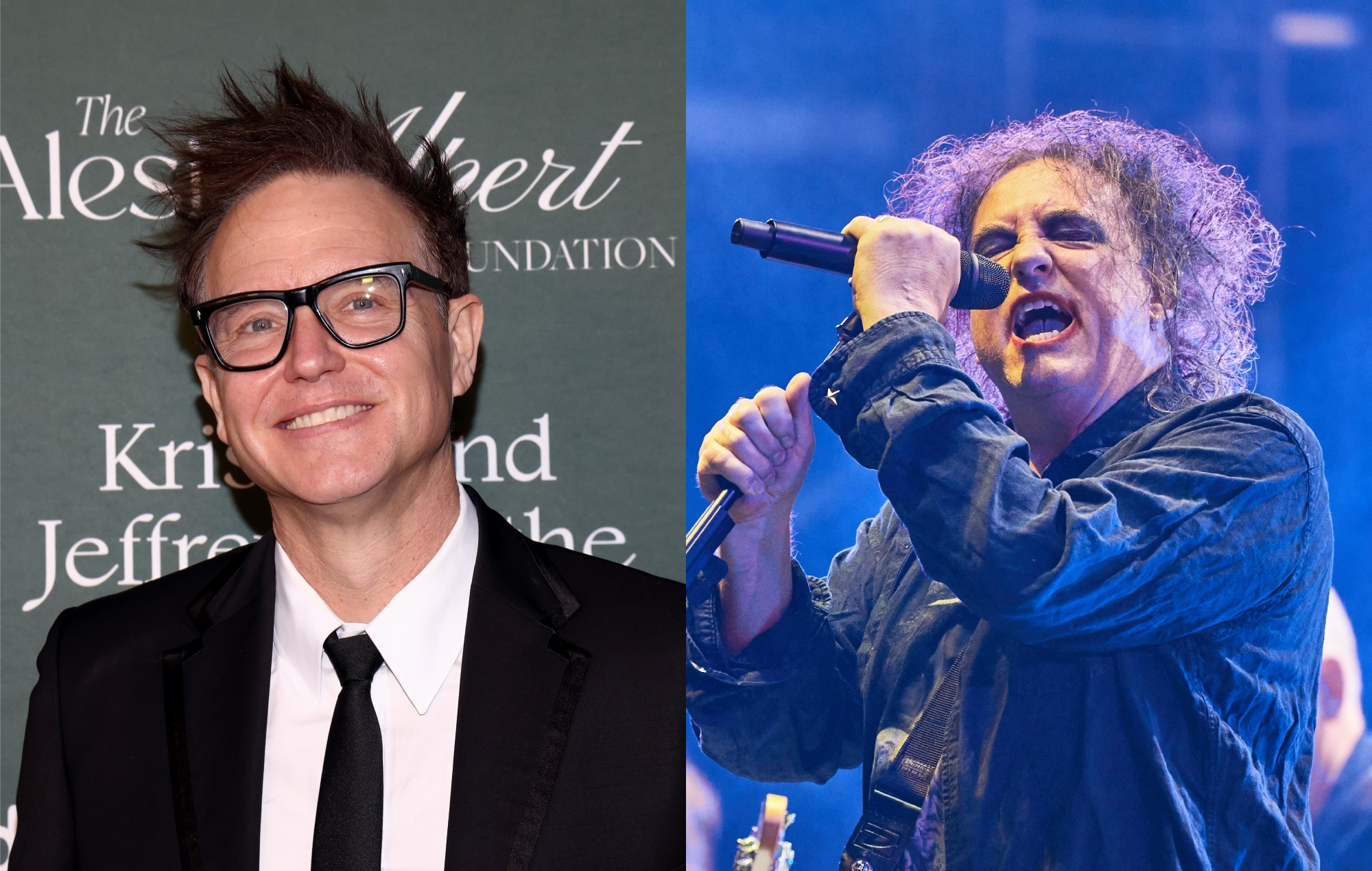Blink-182’s Mark Hoppus on The Cure’s Robert Smith trying to “make out” with him: “I wish I had done it”