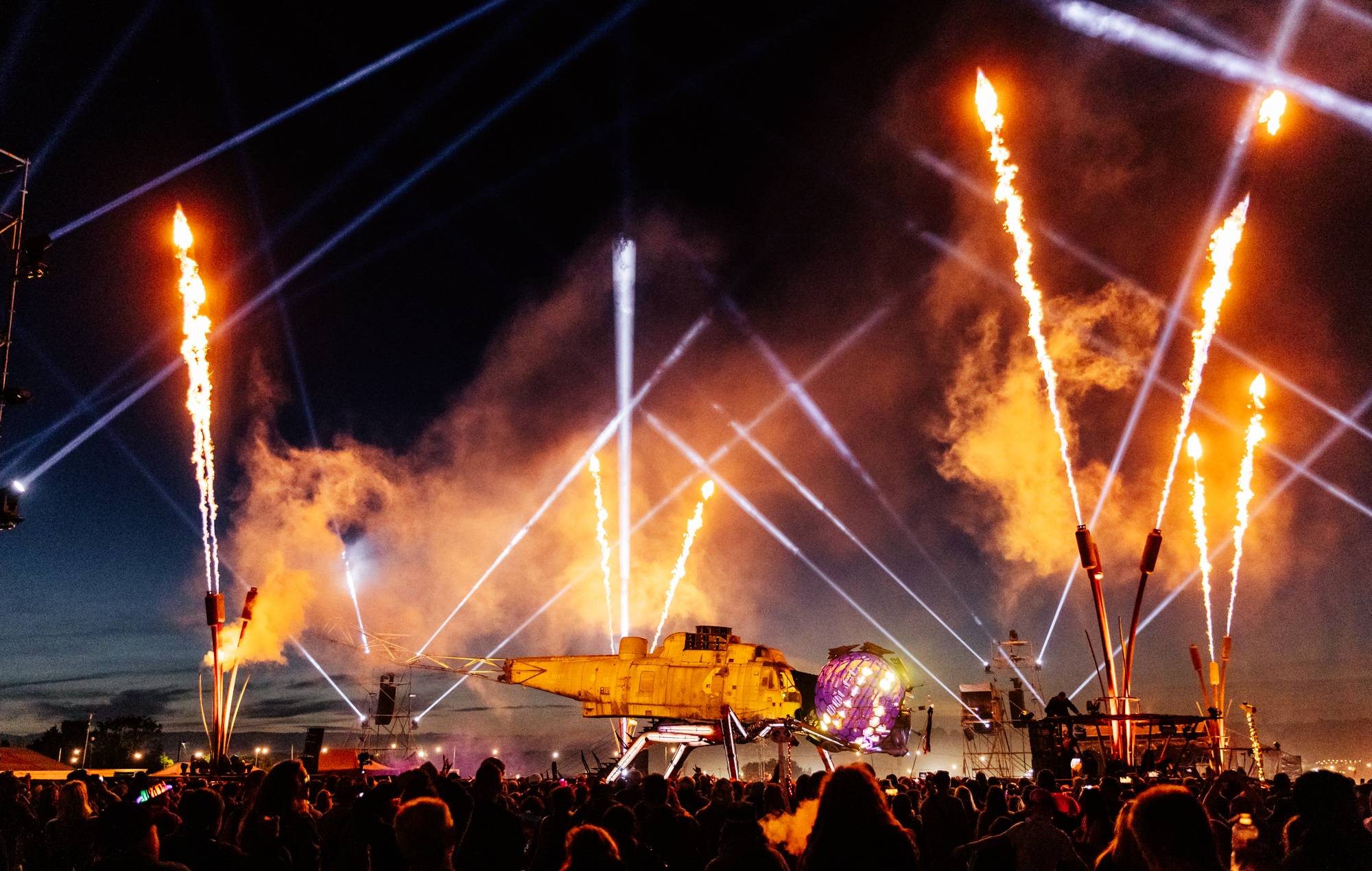 Glastonbury 2025: Romy, Bru-C, Four Tet and more lead Arcadia Dragonfly line-up