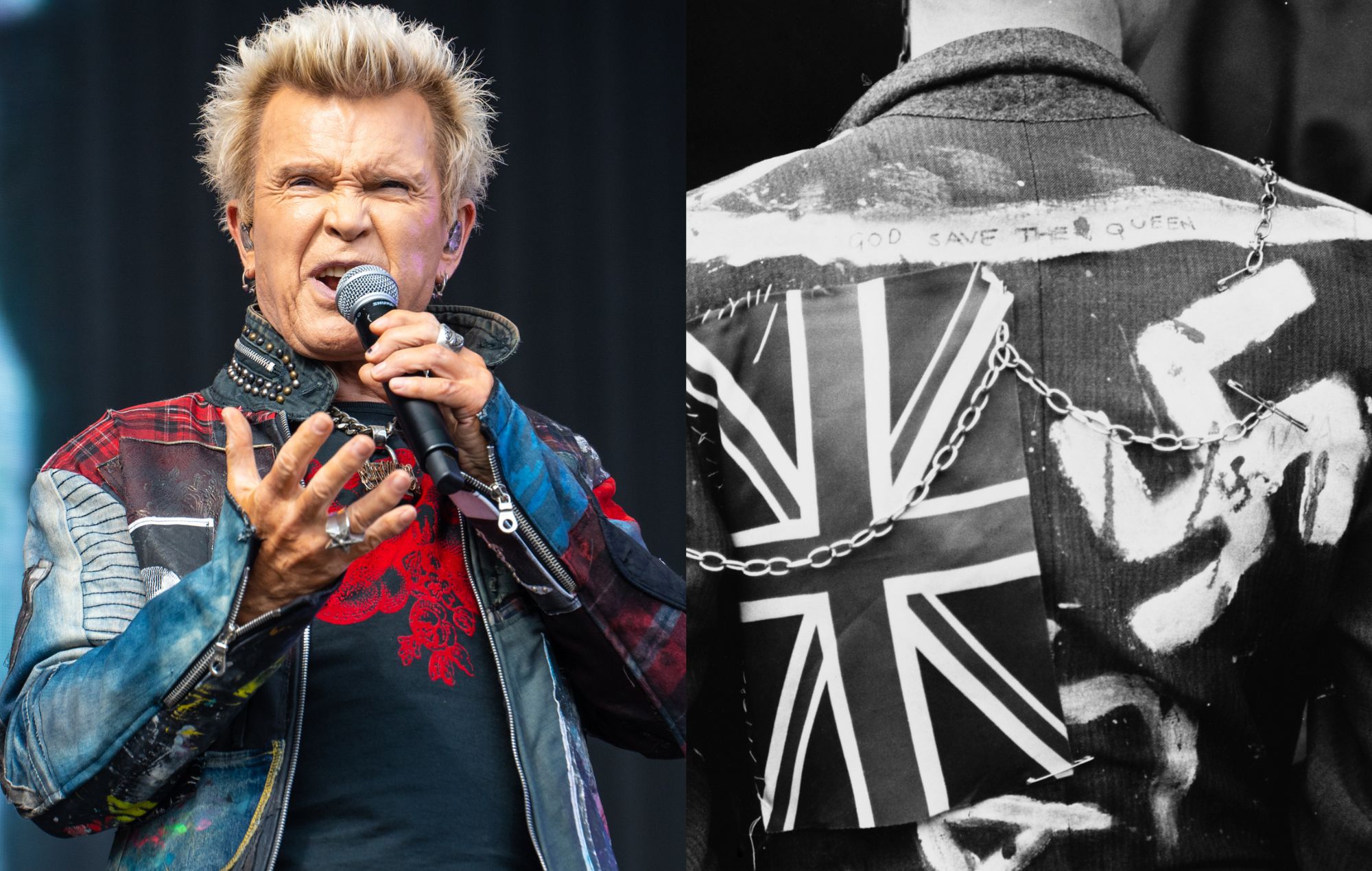 Billy Idol defends punk movement’s past use of swastikas as “performance art” 
