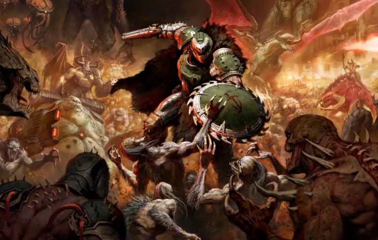 Who did the music for ‘Doom: The Dark Ages’?