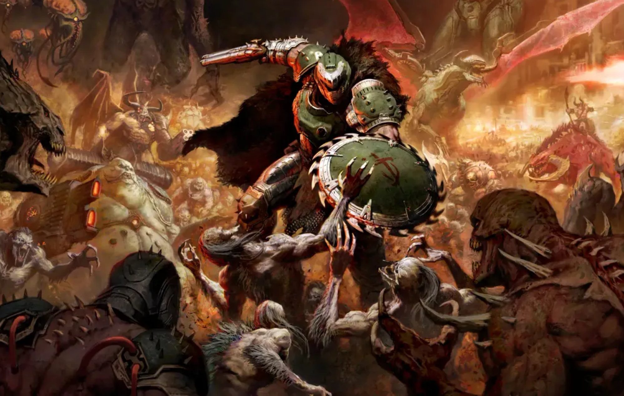 Who did the music for ‘Doom: The Dark Ages’?