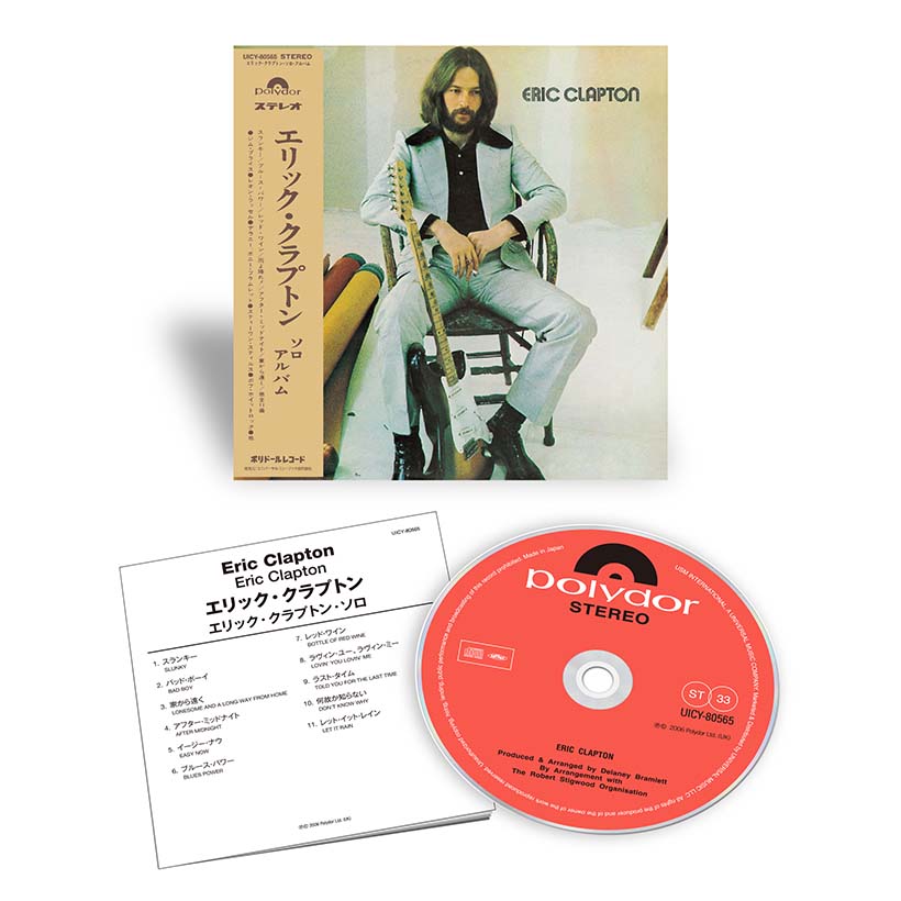 Eric Clapton Solo Albums Released On Japanese SHM-CD