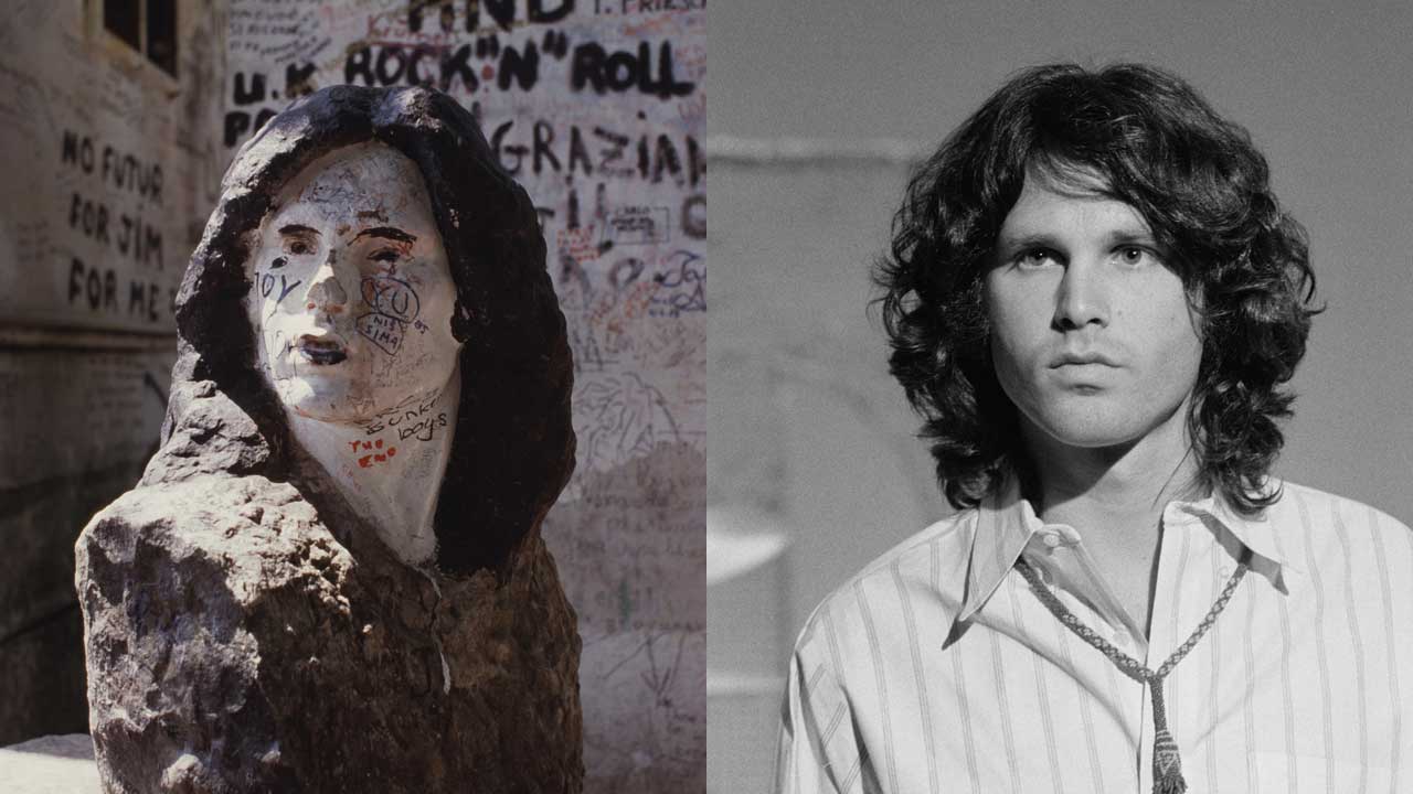 Jim Morrison’s stolen gravestone bust recovered by police after nearly four decades