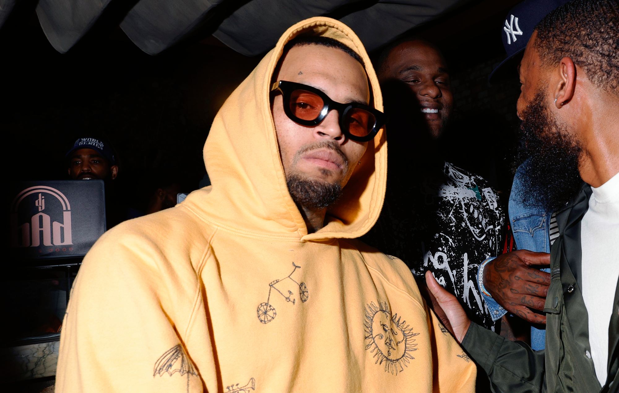 Chris Brown freed on £5million bail by London court after assault arrest