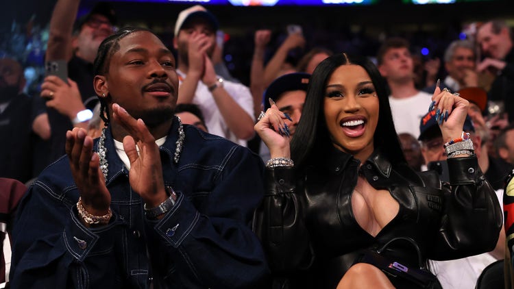 Are Cardi B And Stefon Diggs Officially Dating? Watch The Pair Courtside At Knicks Game