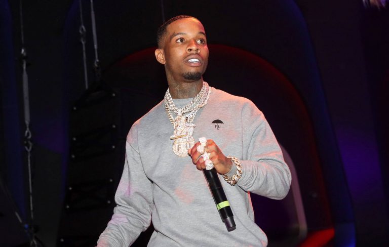 Tory Lanez hospitalised after being shot by prison inmate